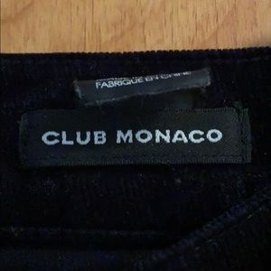 Club Monaco black corduroy pants Size: 4